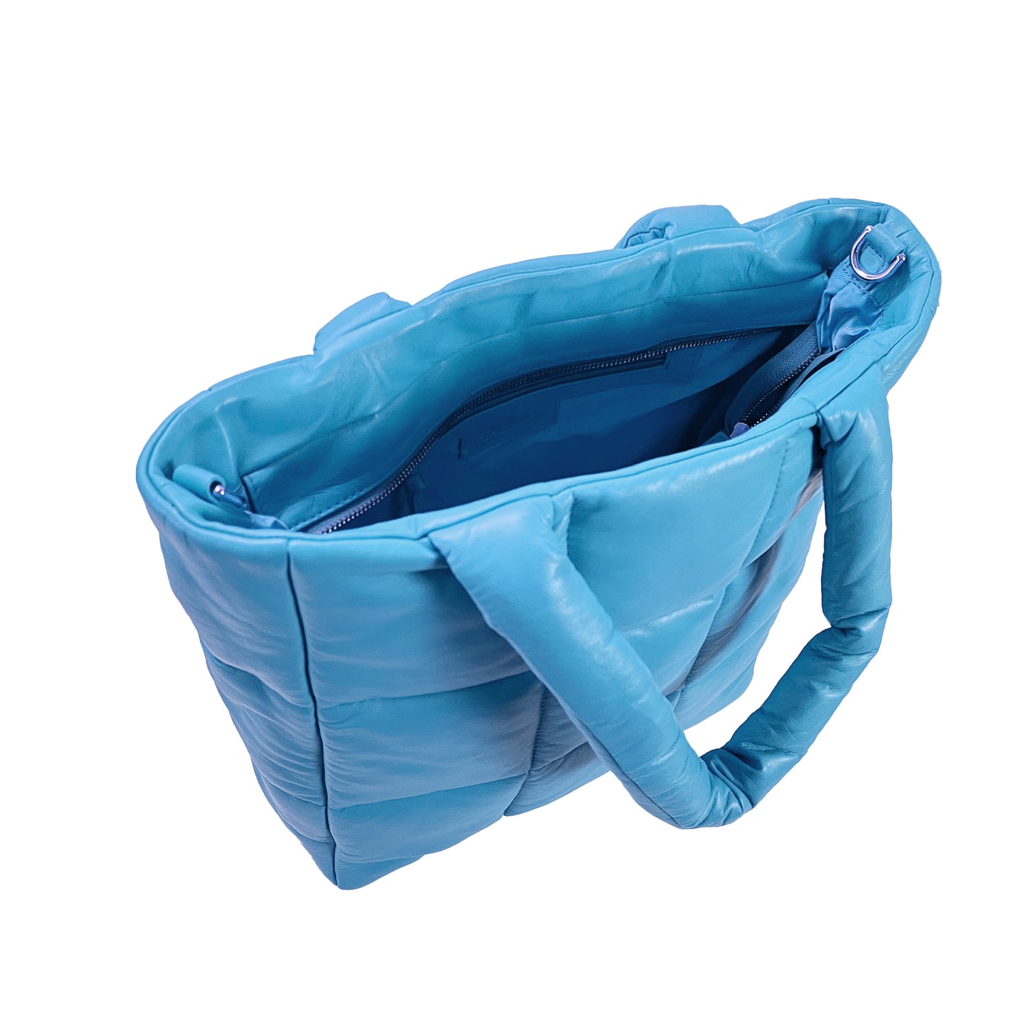 Tote Square Puffer - Blue