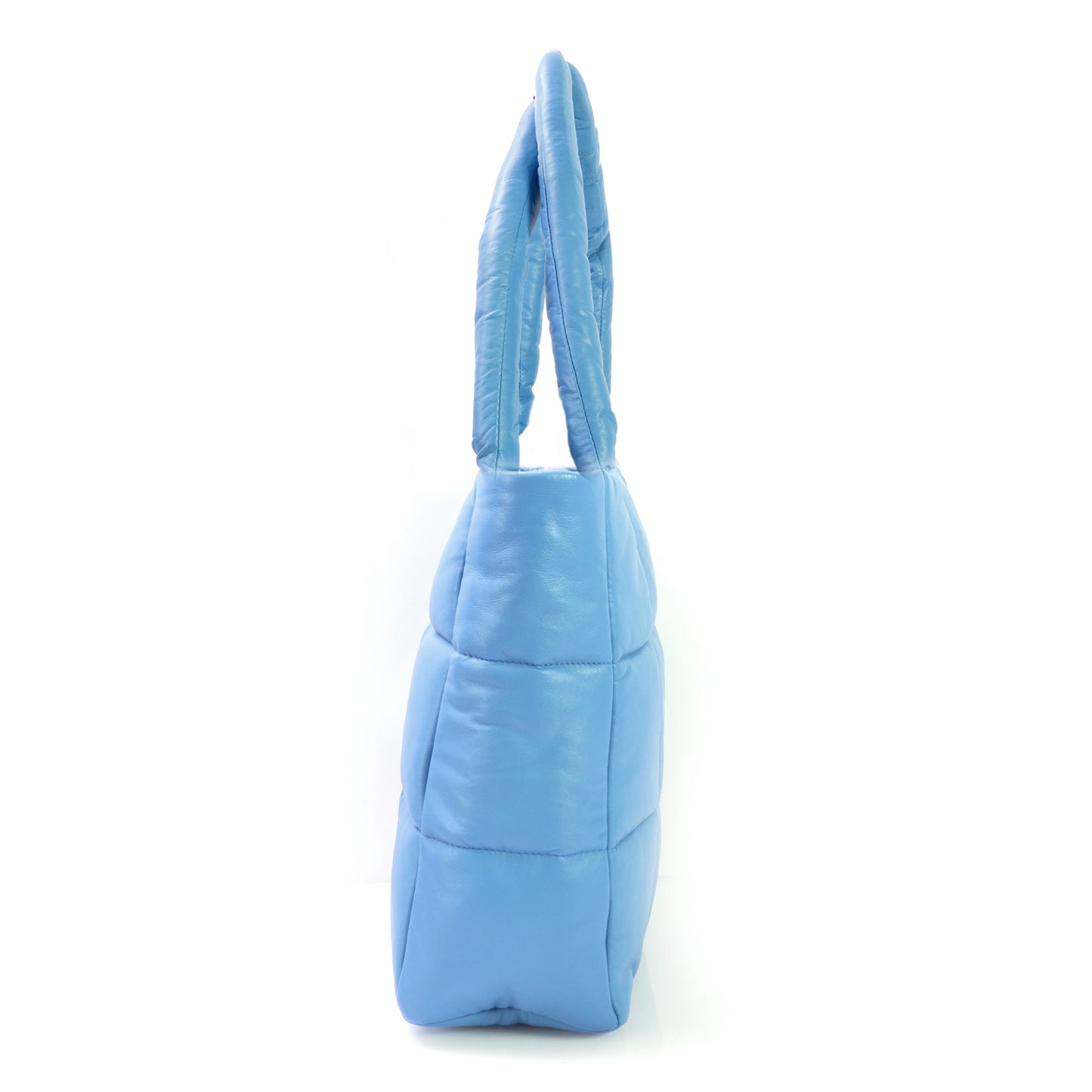 Tote Square Puffer - Blue