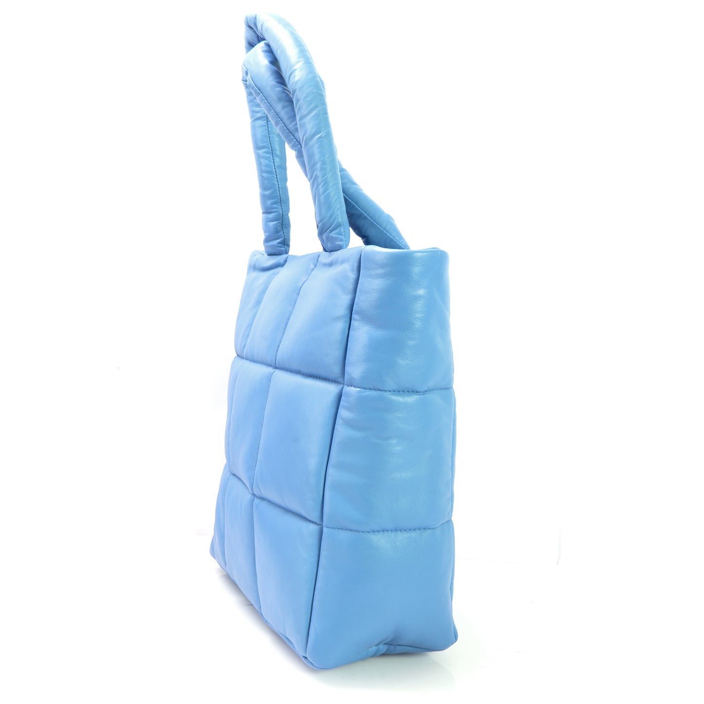 Tote Square Puffer - Blue