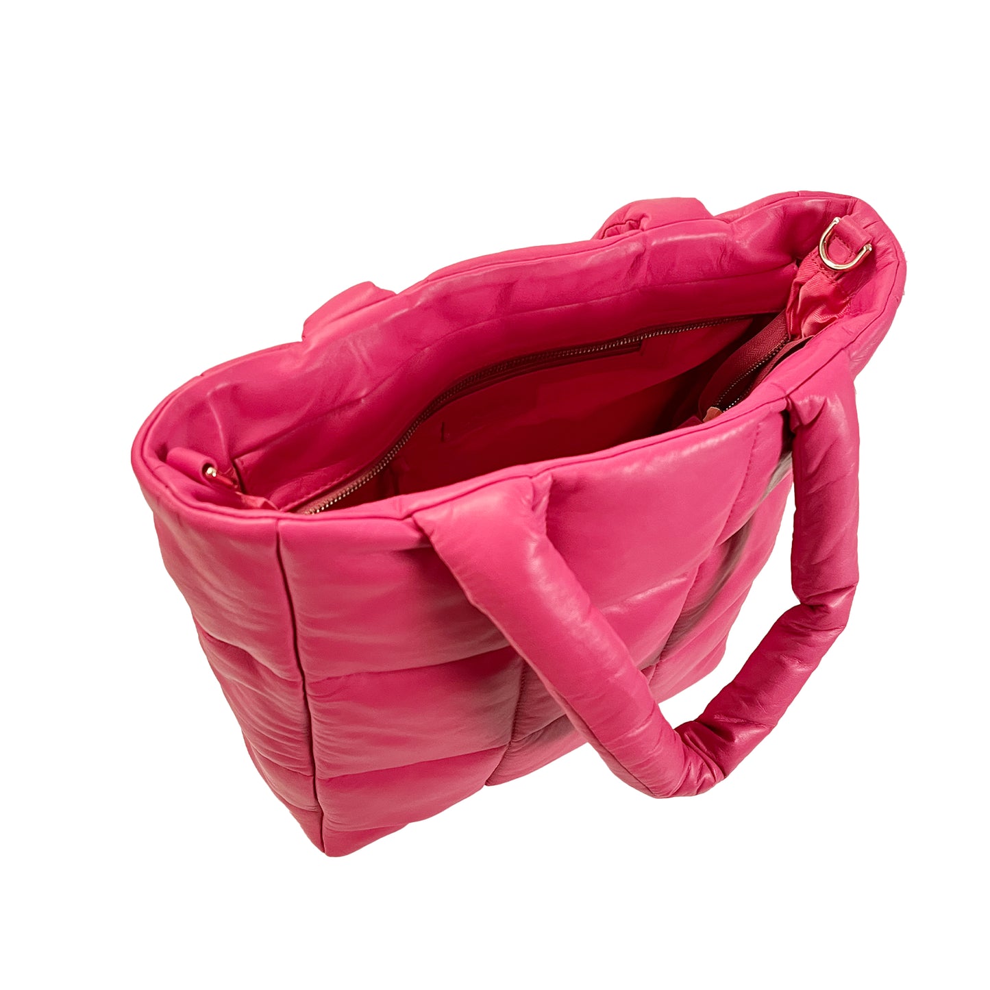 Tote Square Puffer - Magenta