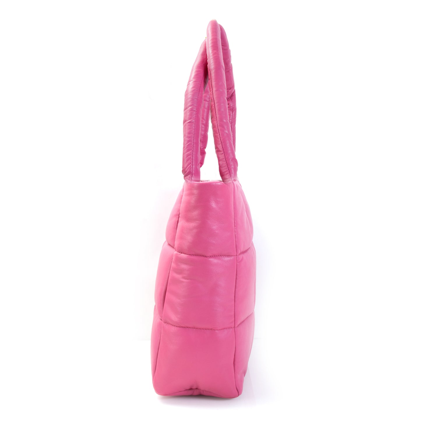 Tote Square Puffer - Magenta