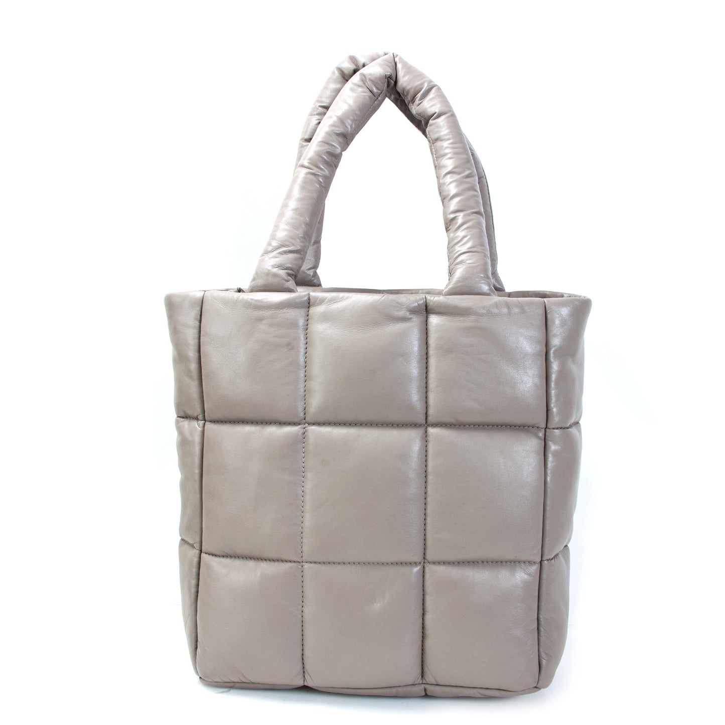 Tote Square Puffer - Mushroom