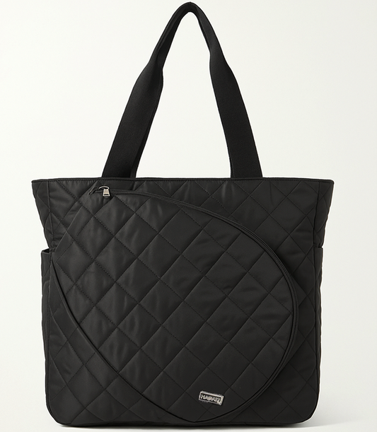 Quilted Tennis Tote