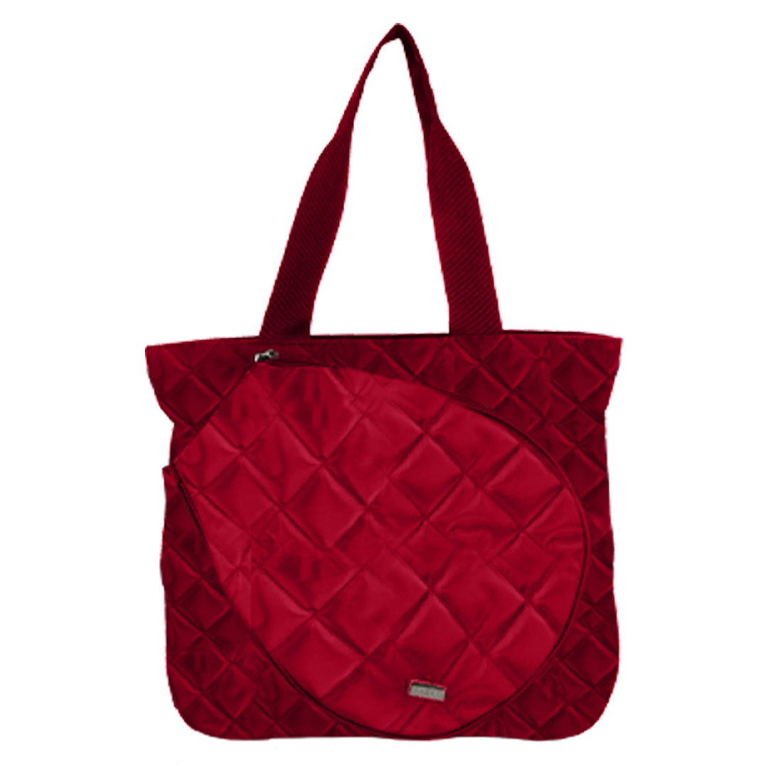 Quilted Tennis Tote