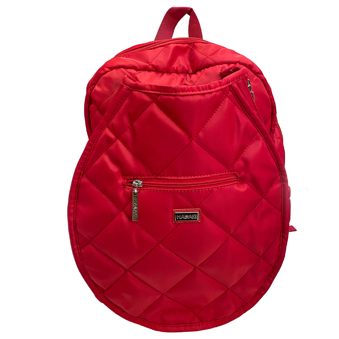 Quilted Tennis Backpack